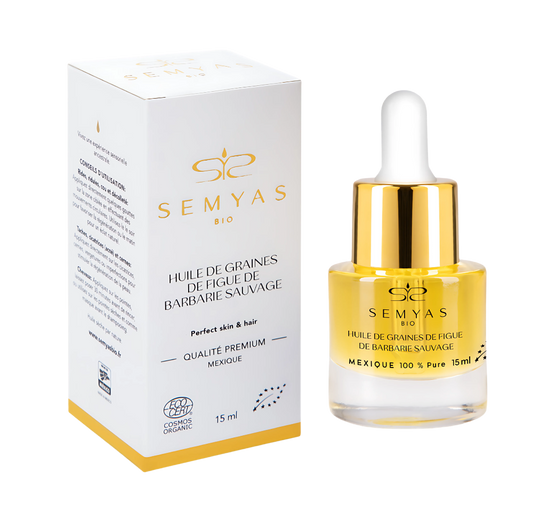 Huile de graines de figue de barbarie sauvage bio – 15 ml